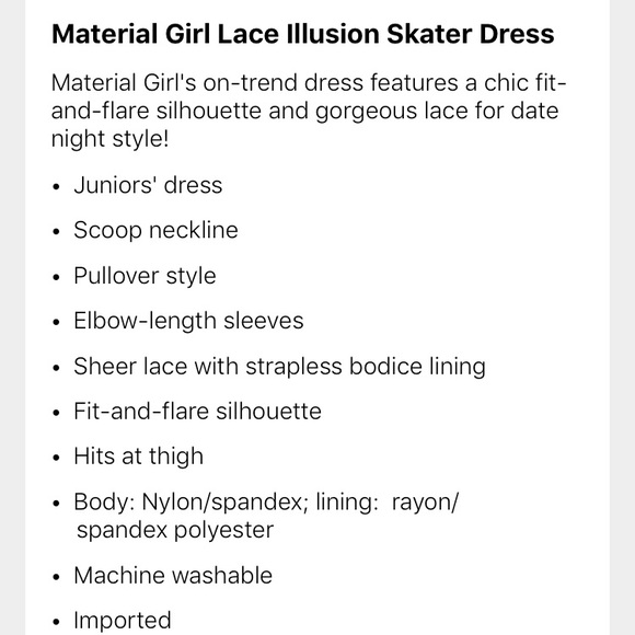 LACE ILLUSION SKATER DRESS 😍😍 - Picture 7 of 8